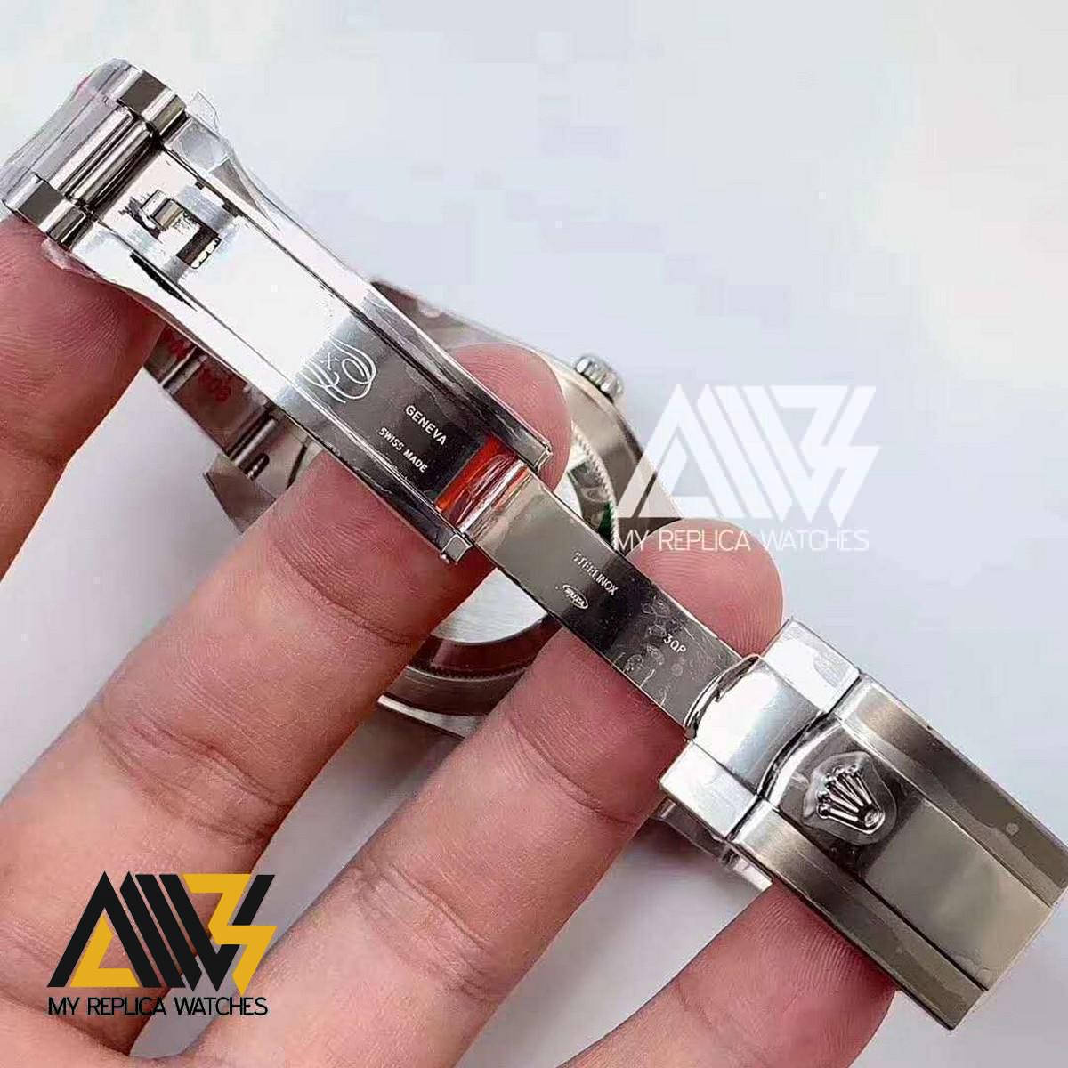 Date Just 126334 41mm 904L Stainless Steel Noob 1:1 Best Edition Black Dial Stick Marker on Stainless Steel Bracelet A.3235